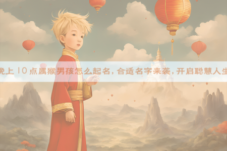 傍晚出生的属猴男孩如何起名，用什么字姓名